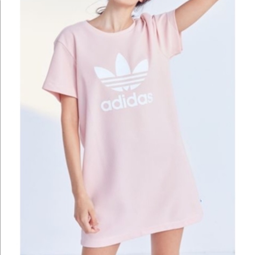 Adidas Trefoil Tee Dress - Picture 3 of 10